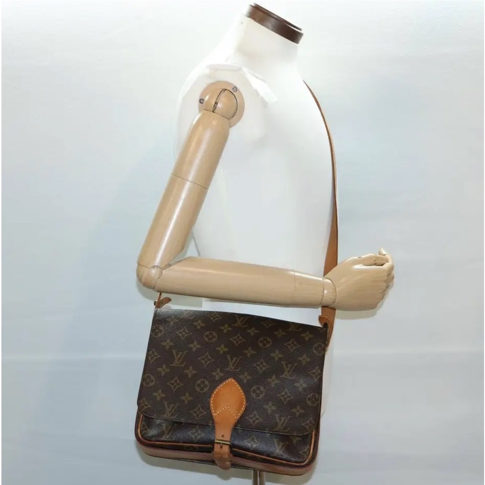 ❤️LOUIS VUITTON CARTOUCHIERE GM SHOULDER BAG PURSE MONOGRAM❤️